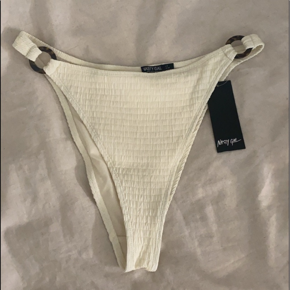 NastyGal high-leg bikini bottoms